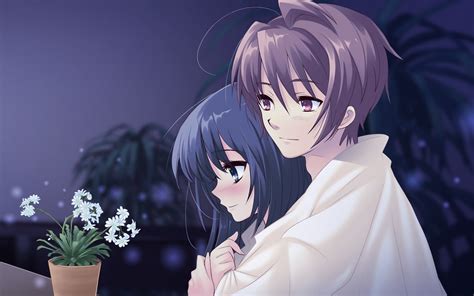 Cute Anime Couple Wallpaper ·① Wallpapertag