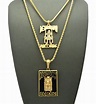 Gold Plated Death Row Records Pendant – DatNewIce