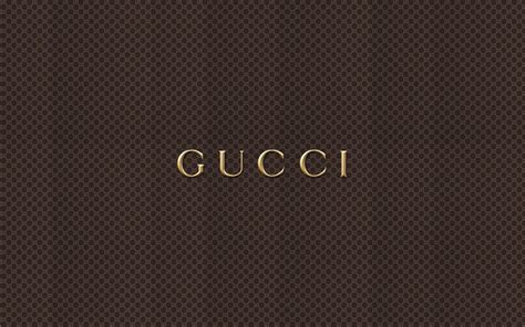 Brown Gucci Logo Wallpapers On Wallpaperdog
