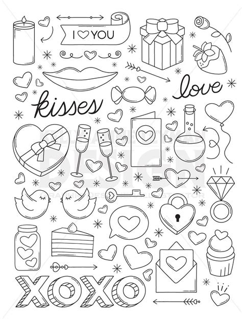 Adorable Stickers Coloring Page Free Printable Coloring Pages For Kids
