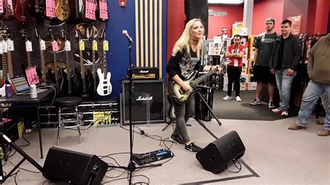 Nita Strauss Guitar Center Clinic Youtube