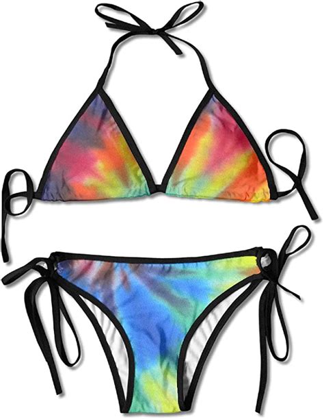 Rainbow Striped Triangle Bikini Top Bikinis Triangle Bikini Top My Xxx Hot Girl