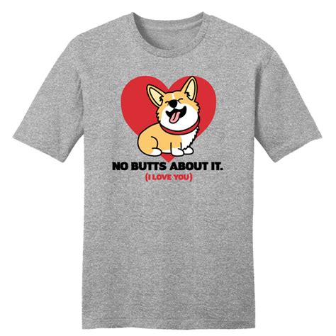No Butts About It Valentines Day Apparel Fluffy Crate Fluffycrate