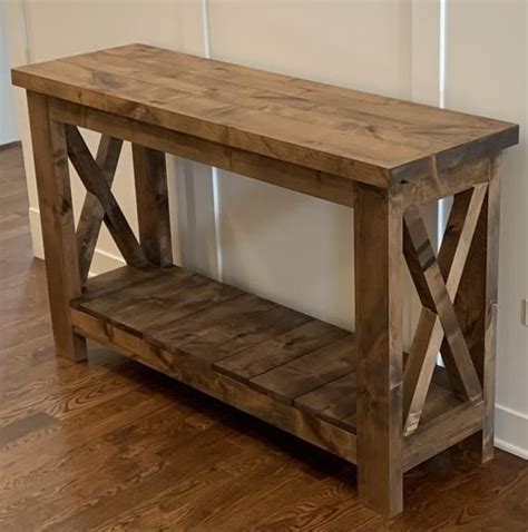 Rustic Entry Table Entry Hall Table Farmhouse Entry Entry Tables