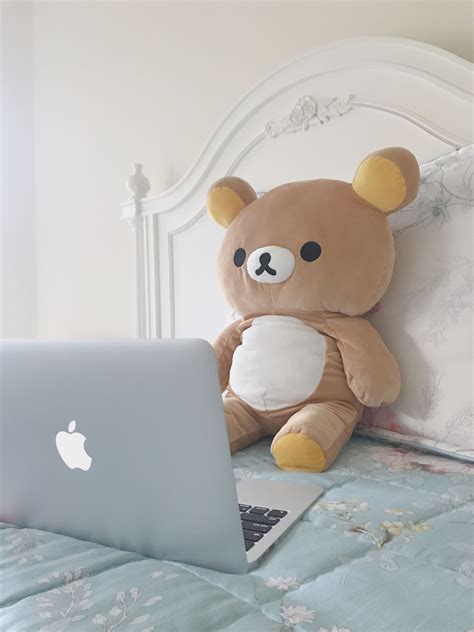 Pin By ˚ ☾˚ On ˃̶͈̀ A E S ˂̶͈́ Rilakkuma Plushie Soft Toy Animals