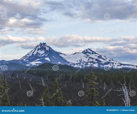 Western Oregon Mountains Stock Image Image Of Oregon 86006311