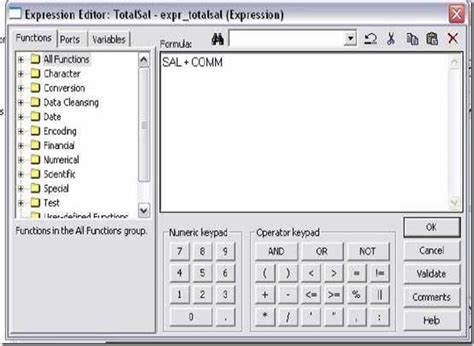 Complete Reference To Informatica Expression Transformation