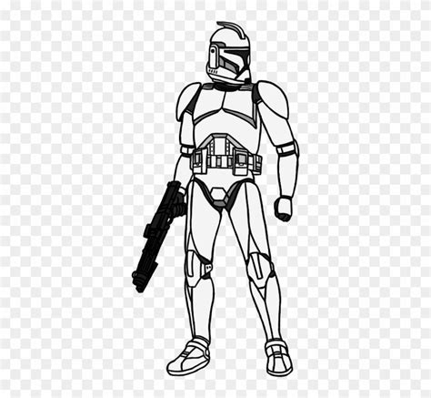 Star Wars Trooper Png Star Wars Stormtrooper Drawing Clipart Clip