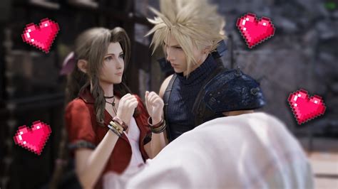 Final Fantasy Vii Remake Aerith Relentlessly Flirting With An