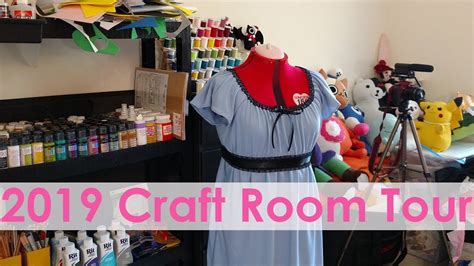 2019 Cosplay Craft Room Tour Youtube