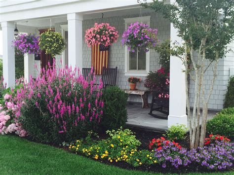 Pin By Megan Sears On Smell The Fresh Air Porch Landscaping Front