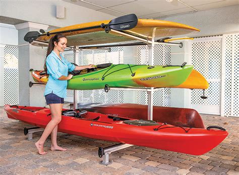 Aluminum Storage Racks For Kayaks Canoes Paddleboards Surfboards