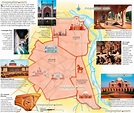 Delhi map - New Delhi, India virtual interactive 3d map - City center ...