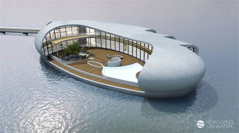 Dubais Newest Luxury Home On The Water Floating Architecture Unique