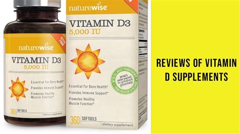 Check out the 10 best vitamin d supplements here. Top 3 Best Vitamin D Supplements Can Buy - Reviews of ...