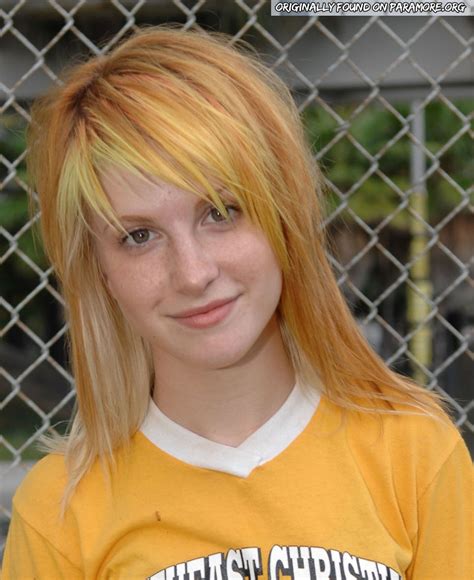 We Are Paramore Hayley Williams W Yellowblonde Hair