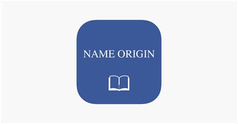 ‎name Origin Dictionary Etymology Of Names On The App Store