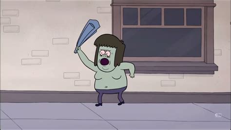 Regular Show Muscle Man Throws His Shirt On The Floor Youtube
