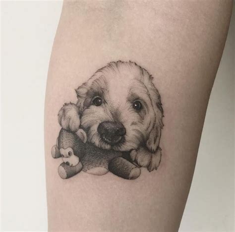 The 14 Best Dog Tattoo Ideas For Labradoodle Lovers Page 2 Of 3