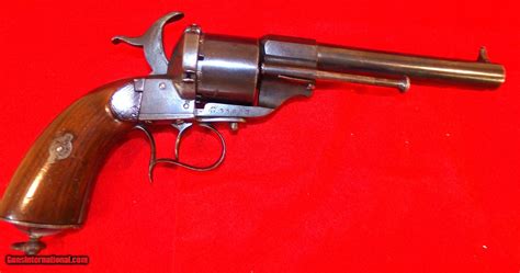 Civil War Range Lefaucheux 12mm M1854 Pinfire Revolver