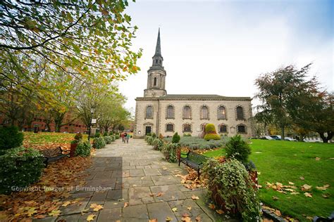 Images Of Birmingham Photo Library St Pauls Church In The Jewellery