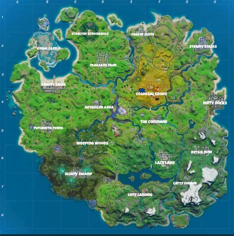 Fortnite Season 7 Map Concept Rfortnitebr