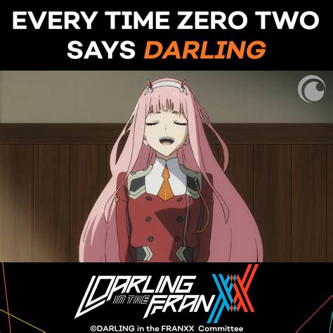Crunchyroll Every Time Zero Two Says Darling