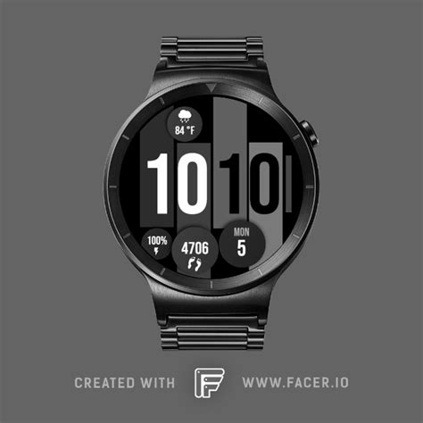 s1a mnd 5 watch face for apple watch samsung gear s3 huawei watch and more facer