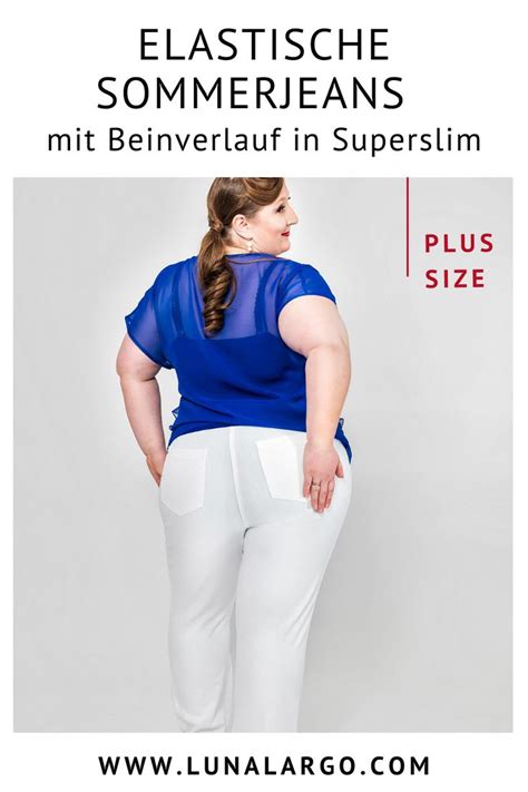 Lily Super Slim Powerdenim Plus Size Jeans Lipödem Mode Plus Size