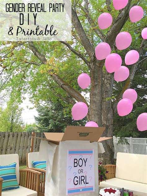 Make your unique style stick by creating custom stickers for every occasion! Gender Reveal Party Balloon DIY and Printable