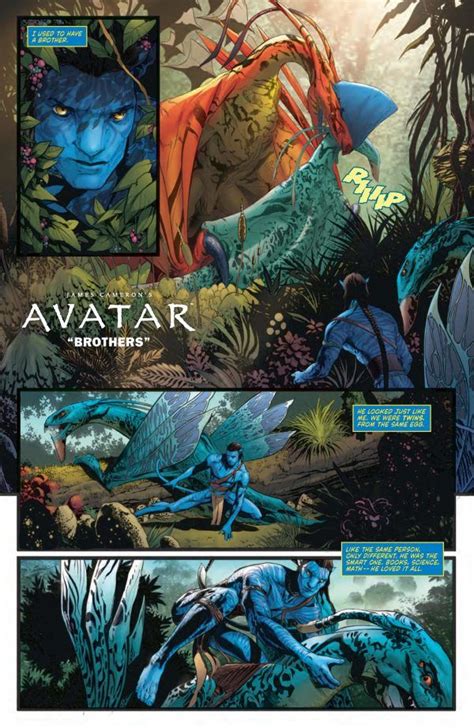 A First Look At The James Cameron Avatar Comic For Free Comic Book Day