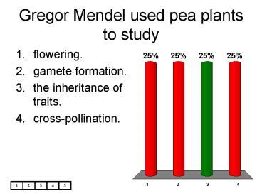 Ppt Gregor Mendel Used Pea Plants To Study Powerpoint Presentation Free To View Id C A D