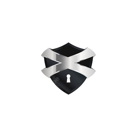 Gambar Elemen Desain Pelindung Logo Abstrak Perisai Simbol Ikon Png