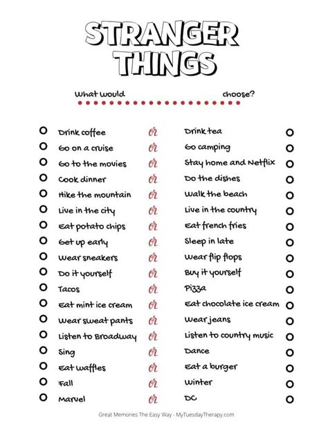 Stranger Things Party Printables Printable Templates