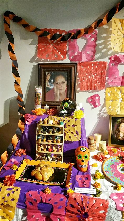 History And Culture By Bicycle Dia De Los Muertosday Of The Dead Altar 2