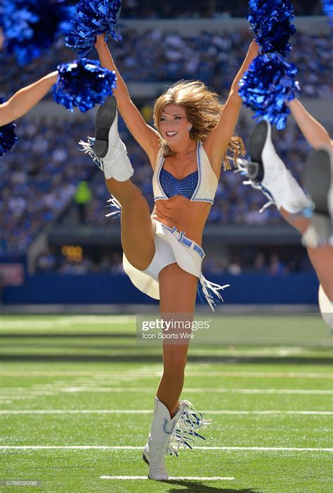 News Photo Indianapolis Colts Cheerleaders Perform In Action In