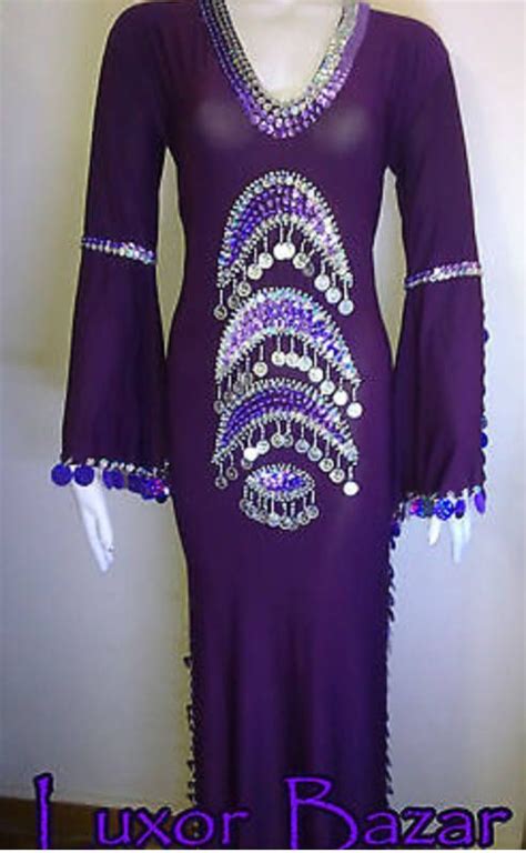 Oriental Egyptian Belly Dance Costume Saidi Dress Baladi Etsy Belly