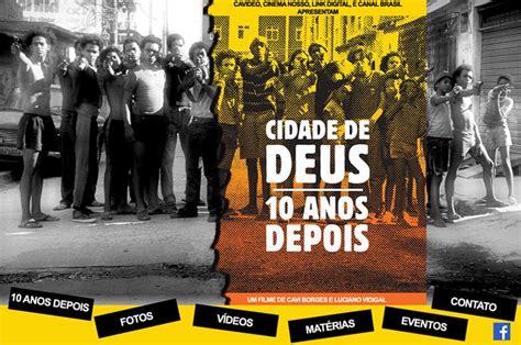 Documentary Cidade De Deus 10 Anos Depois Design Museum Movie