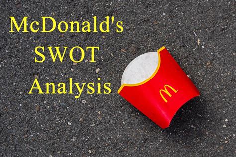 McDonald S SWOT Analysis 2024 EdrawMind