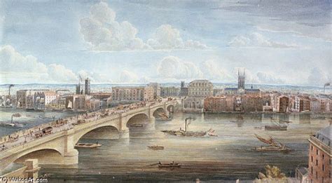 Reproductions De Peintures Une Autre Vue Du Nouveau Pont De Londres De