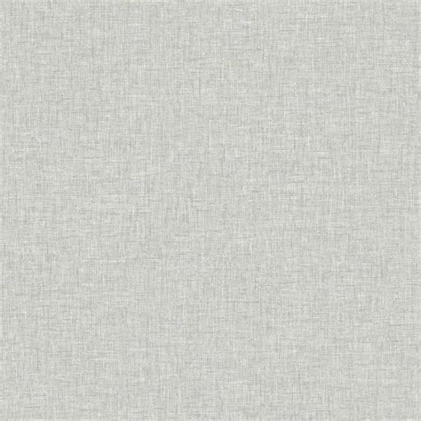 Arthouse Linen Texture Plain Wallpaper Light Grey Wilko