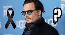 Como que murió Johnny Depp?...