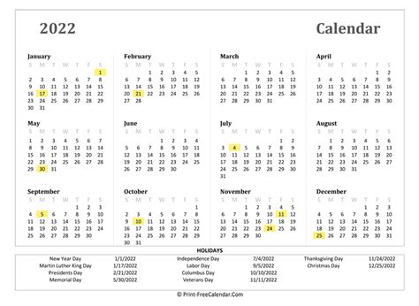 Uk Calendar 2022 Printable Free Letter Templates