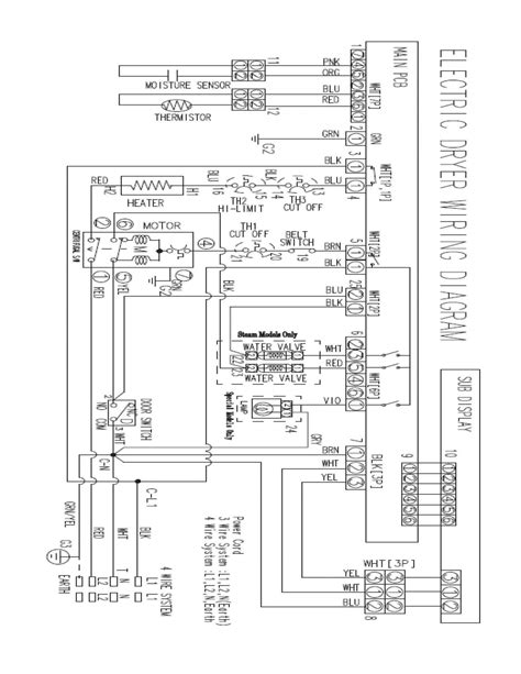 Wiring diagram electric dryer wiring diagram gas dryer wiring diagram. With A Dryer Schematic Wiring 4 Wire - Wiring Diagram Schemas