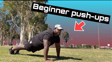 Push Up Progressions For Beginners Youtube