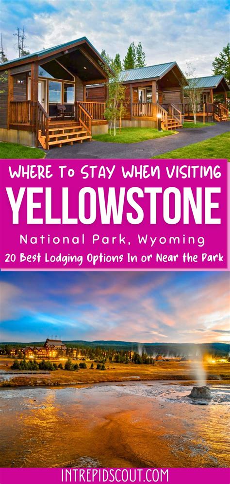 Where To Stay When Visiting Yellowstone In 2023 Visit Yellowstone National Parks Trip Travel Usa