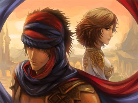 Prince Elika And Prince Prince Of Persia And 1 More Drawn By Nori