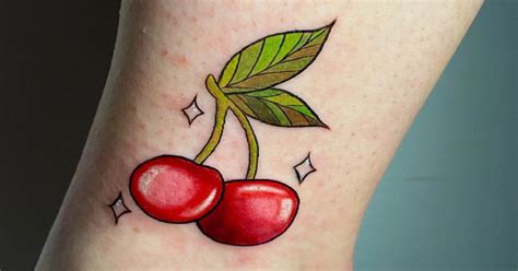 cherry tattoo meaning exploring its hidden design 2023