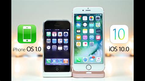 Iphone Os 10 Vs Ios 100 Whats Changed In 9 Years Doovi