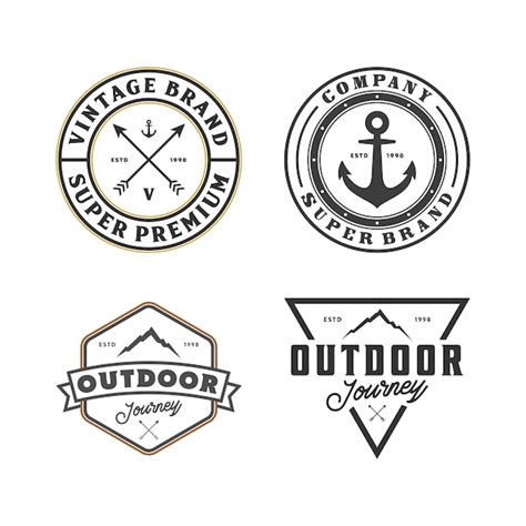 Premium Vector Set Of Outdoor Logo